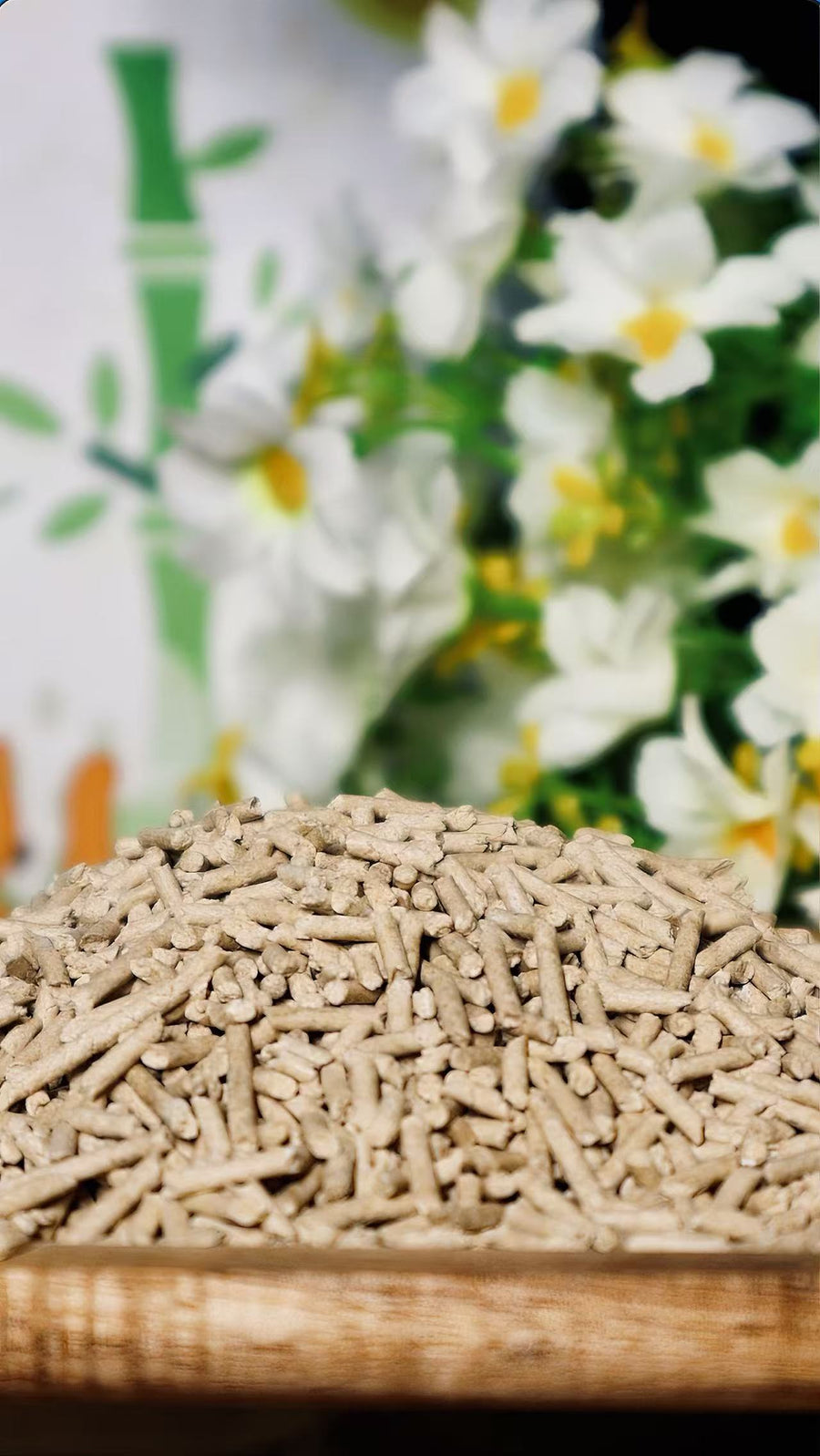 Texture fibre de bambou