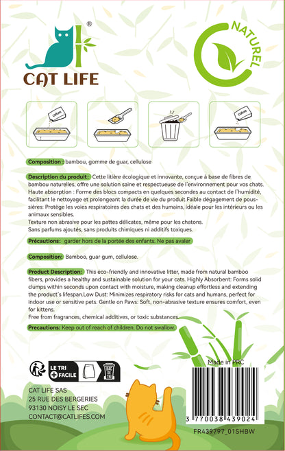 litière écologique pour chats